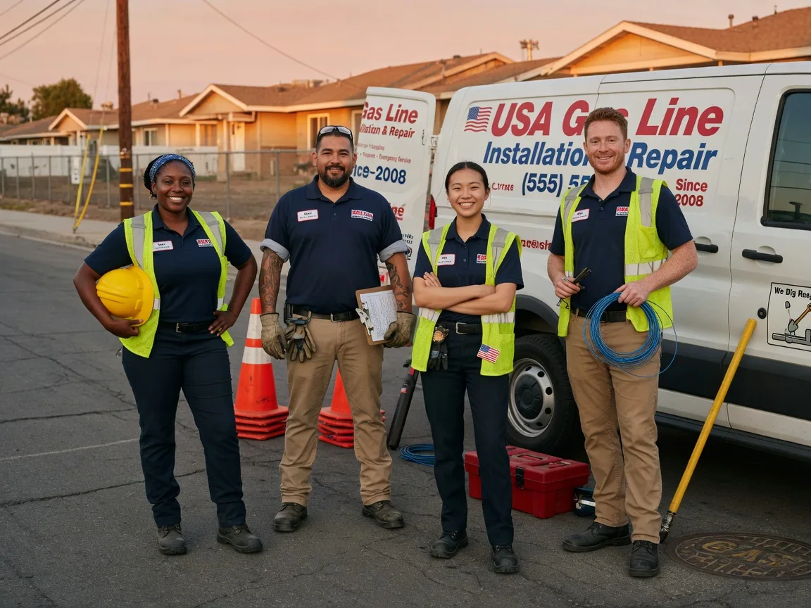 Gas Line Installation company in San Ygnacio, TX